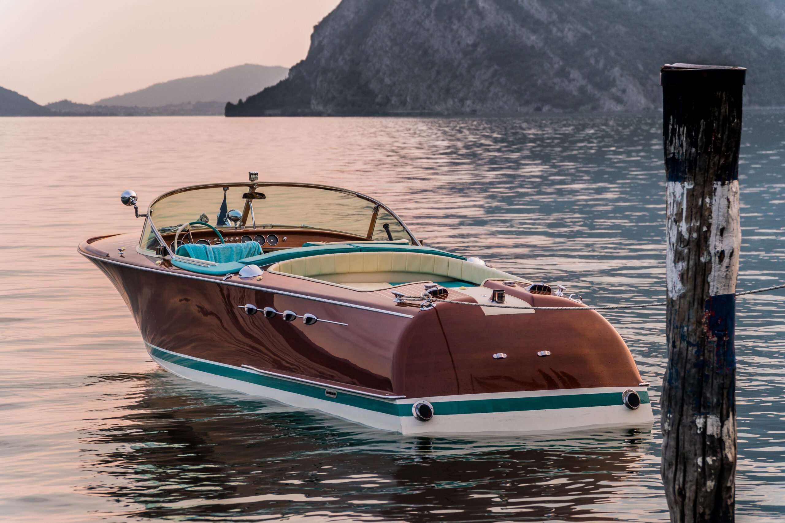 a luxury boat on the water